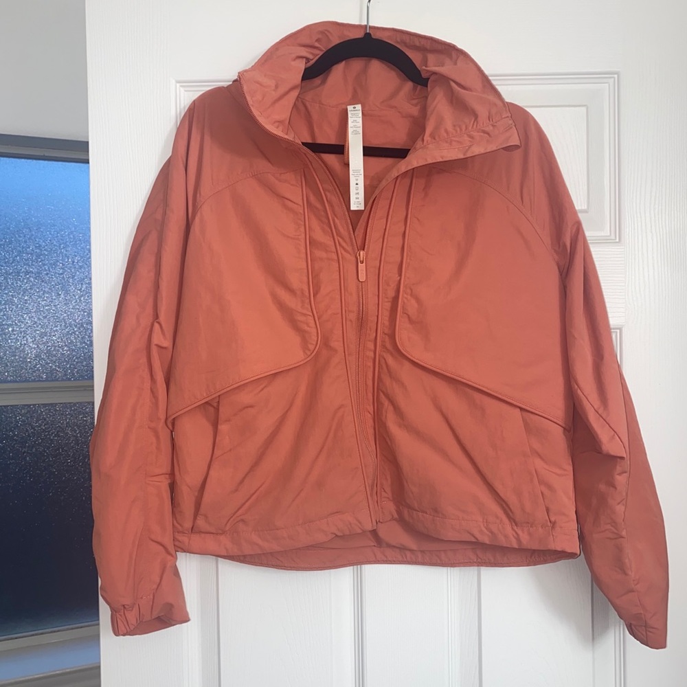 Lululemon always effortless rain jacket